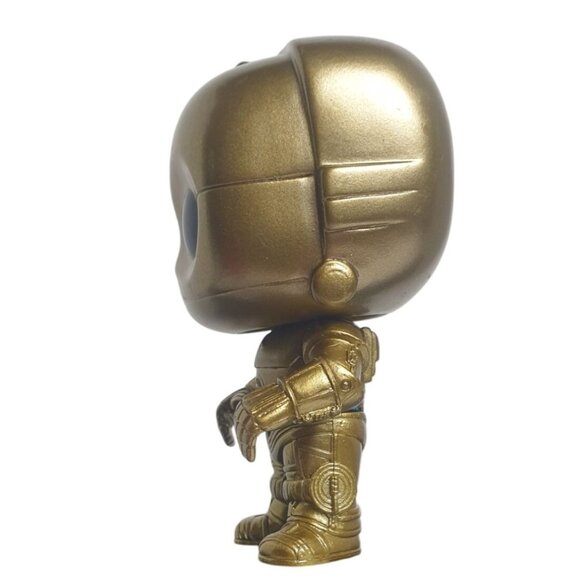 Funko Pop Star Wars C-3PO Gold Metallic Bobblehead Vinyl Figure Collectible - Picture 4 of 5